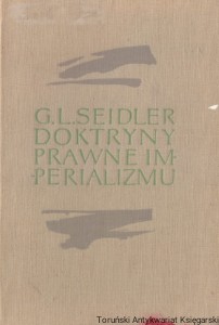 Doktryny prawne imperializmu / Grzegorz Leopold Seidler 