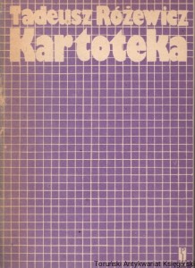 Kartoteka / Tadeusz Różewicz