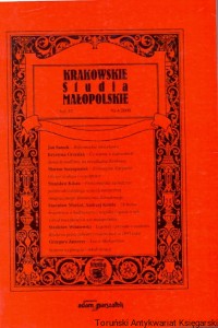 Krakowskie Studia Małopolskie Nr 4/2000 / Praca zbiorowa 