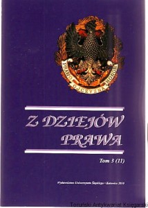 Z dziejów prawa Tom 3 (11)