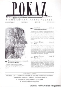 Pokaz : Pimo krytyki artystycznej II/III kwartał 2001, Numer 33/34 / Praca zbiorowa 