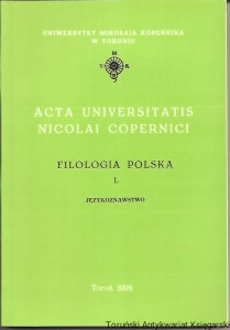 Filologia polska L Językoznawstwo