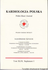 Kardiologia polska : Polish Heart Journal : Nadciśnienie tętnicze Suplement I/1996