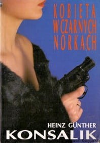 Kobieta w czarnych norkach / Heinz Gunther 