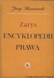 Zarys encyklopedii prawa / Jerzy Wiszniewski