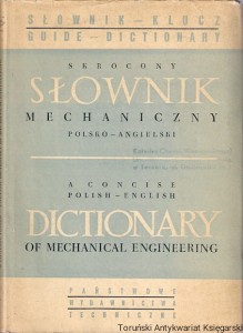 Skrócony słownik mechaniczny polsko-angielski 