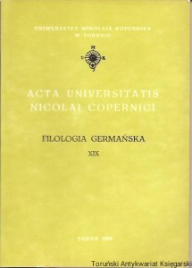 Filologia germańska XIX