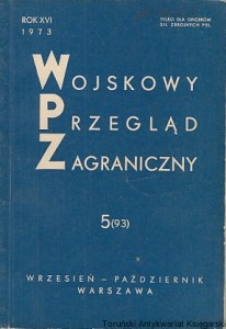 Wojskowy Przegląd Zagraniczny 5 (93) / brak autora