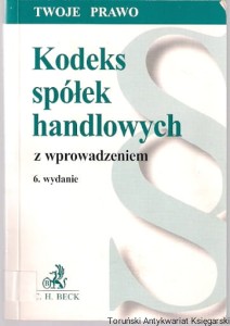 Kodeks spółek handlowych z wprowadzeniem 6. wydanie