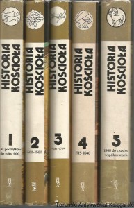 Historia Kościoła Komplet Tomy 1-5 / Komitet redakcyjny: L. J. Rogier, R. Aubert, M. D. Knowles