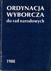 Ordynacja wyborcza do rad narodowych / Danuta Górecka