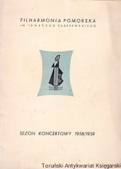 Koncert symfoniczny sezonu : Sezon koncertowy 1958/1959 / Andrzej Szwalbe, Zbigniew Chwedczuk (oprac.)