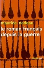 Le roman francais depuis la guerre / Maurice Nadeau