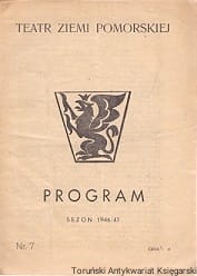 Program sezon 1946/47 nr 7 / Brak autora