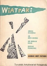Wiatraki : Almanach grupy poetyckiej / Andrzej Baszkowski, Jan Górec-Rosiński, Jan Mirosław Kasjan, Zdzisław Polsakiewicz 