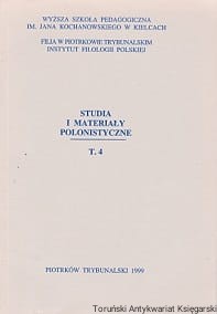 Studia i materiały polonistyczne T.4 / Praca zbiorowa 
