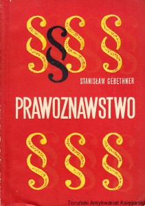 Prawoznawstwo / Stanisław Gebethner