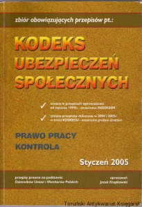 Kodeks Ubezpieczeń Społecznych  2005