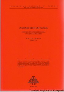 Zapiski Historyczne Tom LXXV Zeszyt 3 Prepozyci krzyżackiej kapituły katedralnej w Chełmży w latach 1266-1457, Polsko-duńskie stosunki gospodarcze w latach 1945-1946