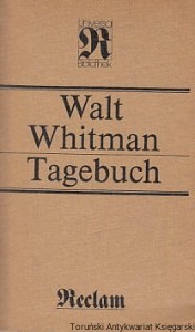 Tagebuch / Walt Whitman 
