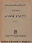  Wybór Poezyj : Klasycy Literatury 1 / Jan Kochanowski