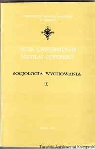 Socjologia wychowania X