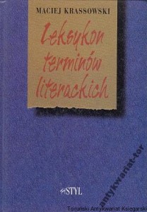 Leksykon terminów literackich / Maciej Krassowski