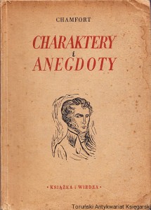 Charaktery i anegdoty /  Chamfort