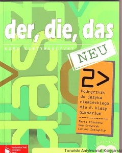 Der, die, das. Neu