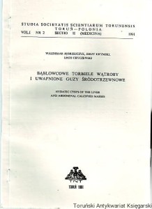 Bąblowcowe torbiele wątroby i uwapnione guzy śródotrzewnowe