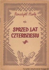Sprzed lat czterdziestu /  Benedykt Hertz