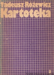 Kartoteka / Tadeusz Różewicz 