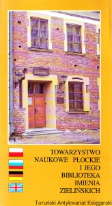 Towarzystwo Naukowe Płockie i jego biblioteka imienia Zielińskich / Wanda Kaczanowska